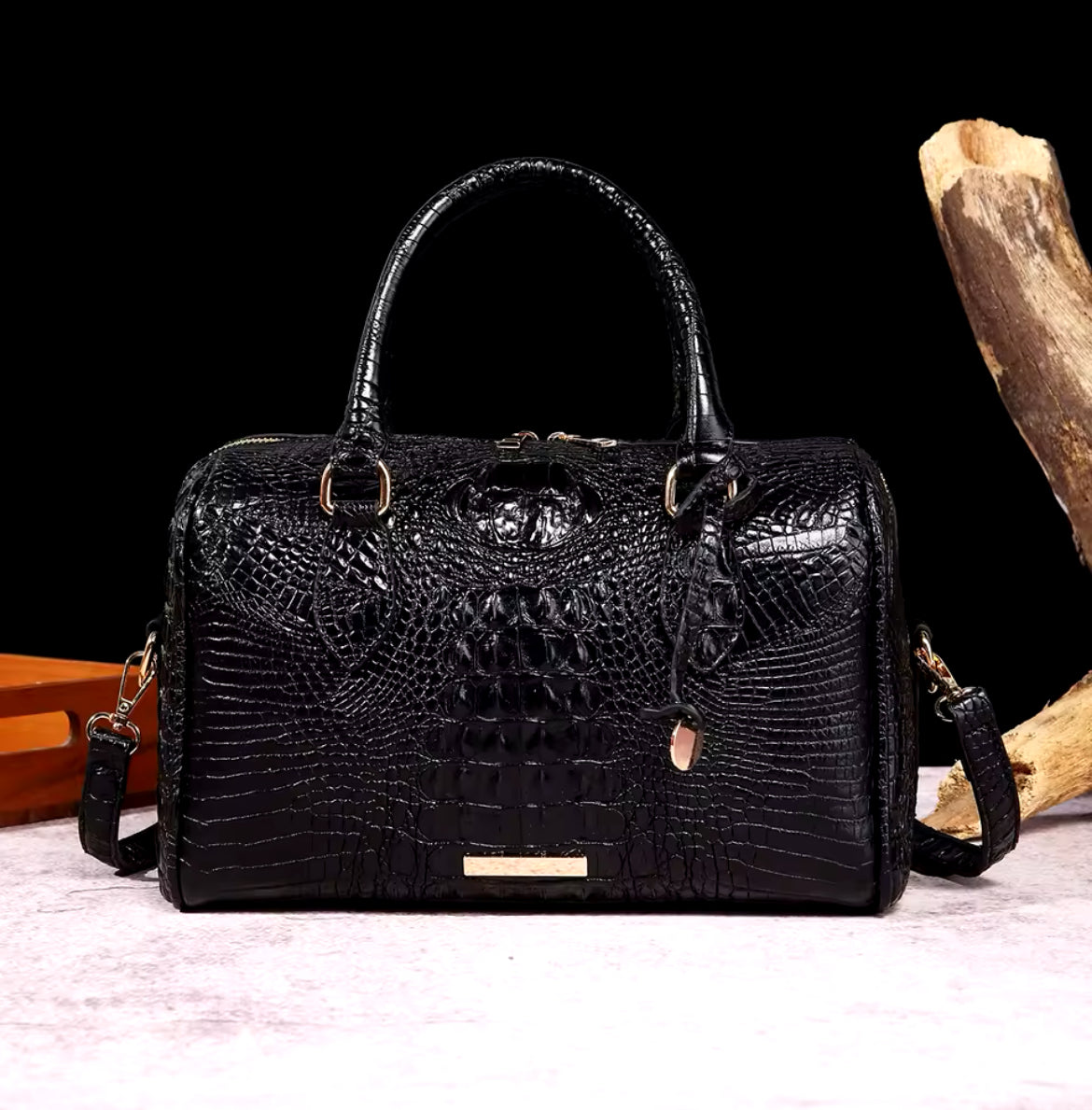 Croc Crossbody Bag